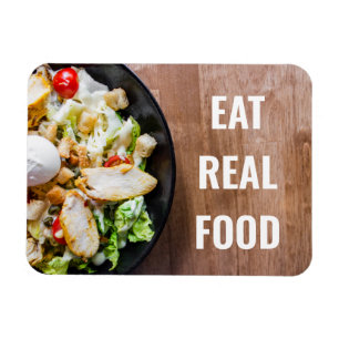 Eat Real Food Inspirerend Magneet