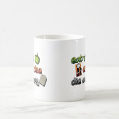 EAT RECHT, OEFENEN, toch sterven Koffiemok (Center)