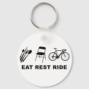 Eat Rest Ride Sleutelhanger