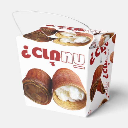 Eat Rice? [Gin Khao?] ... Thai Isan Lao Food Bedankdoosjes (Achterkant)