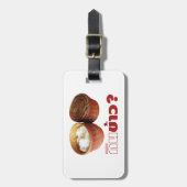 Eat Rice? [Gin Khao?] ... Thai Lao Isan Food Bagagelabel (Voorkant verticaal)