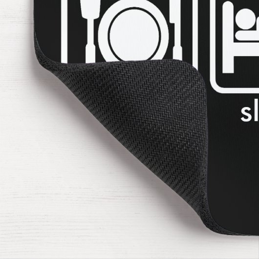 Eat, Slaap, Basketball Muismat (Hoek)