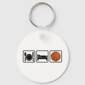 Eat, Slaap, Basketball Sleutelhanger (Voorkant)