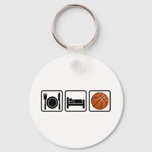 Eat, Slaap, Basketball Sleutelhanger