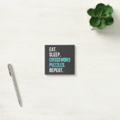 Eat.Slaap. Crossword Puzzles. Herhaal. Post-it® Notes (Kantoor)