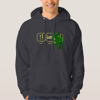 Eat - Slaap - Cthulhu - Gedekt Sweatshirt