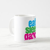 Eat, Slaap, Dance Koffiemok (Voorkant links)