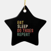 Eat slaap doet belasting op herwaardering  account keramisch ornament (Voorkant)