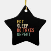 Eat slaap doet belasting op herwaardering  account keramisch ornament (Achterkant)