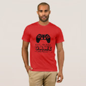 Eat slaap game herhaal grappig shirt voor gamer (Voorkant volledig)