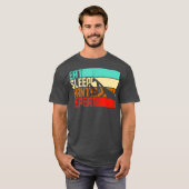  Eat Slaap Herhaal Mantis T-shirt (Voorkant volledig)
