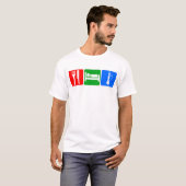 Eat,Slaap,Hookah T-shirt (Voorkant volledig)