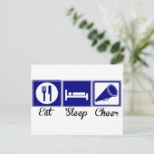 Eat, Slaap, Kop Briefkaart (Staand voorkant)