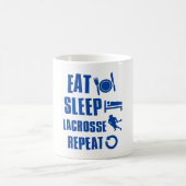 Eat slaap lacrosse koffiemok (Center)