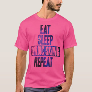 Eat slaap Ocean Roing repeat T-shirt