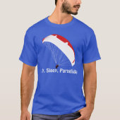 Eat, Slaap, Paraglide T-Shirt (Voorkant)