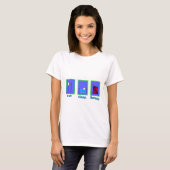 Eat Slaap Pharmacofiel Gifts T-shirt (Voorkant volledig)