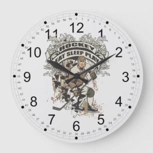 Eat, Slaap, Play Hockey Grote Klok