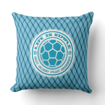 Eat, Slaap, Play Soccer Sierkussen