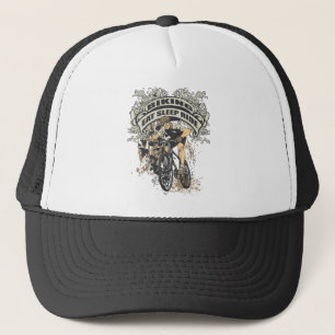 Eat, Slaap, Ride Biking Trucker Pet