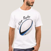 Eat, Slaap, Rugby - Unisex Rugby T-Shirt (Voorkant)
