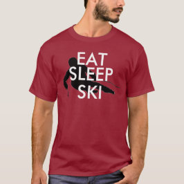 Eat, Slaap, Ski T-shirt