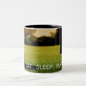 Eat, Slaap, Speel Golf Coffee Mok (Center)
