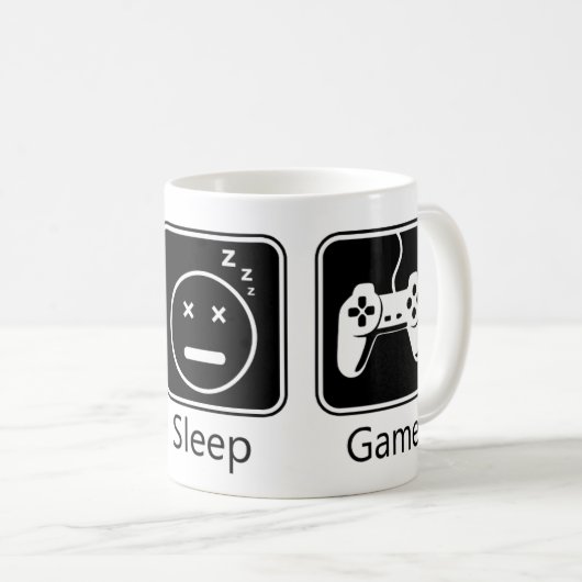 Eat, Slaap, Spel Koffiemok (Voorkant rechts)