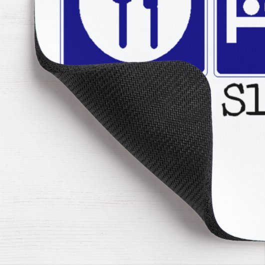 Eat, Slaap, Spel Muismat (Hoek)