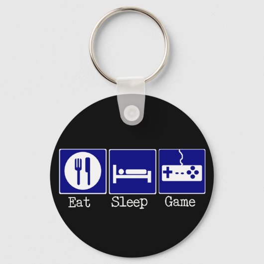 Eat, Slaap, Spel Sleutelhanger (Voorkant)