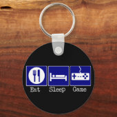 Eat, Slaap, Spel Sleutelhanger (Voorkant)