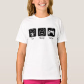 Eat, Slaap, Spel T-shirt (Voorkant)