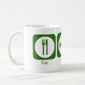 Eat slaap spelunk GREEN Koffiemok (Links)