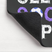 Eat + Slaap + voetbal + Herhalen Muismat (Hoek)