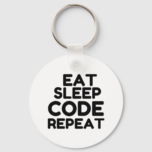 EAT SLAAPCODE HERHALEN SLEUTELHANGER (Voorkant)
