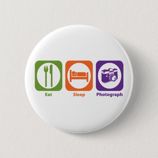 Eat Slaapfoto Ronde Button 5,7 Cm (Voorkant)