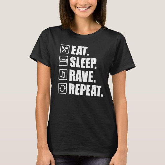 Eat slaapgolf t-shirt (Voorkant)