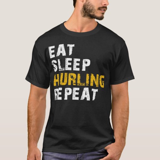 EAT SLAAPHURLING REPEAT T-SHIRT (Voorkant)