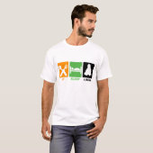 EAT SLAAPLINUX T-SHIRT (Voorkant volledig)