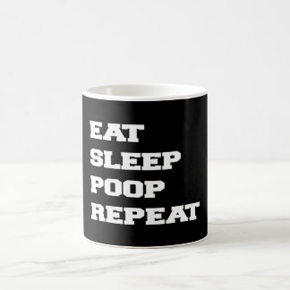 EAT SLAAPPOOP REPEAT KOFFIEMOK
