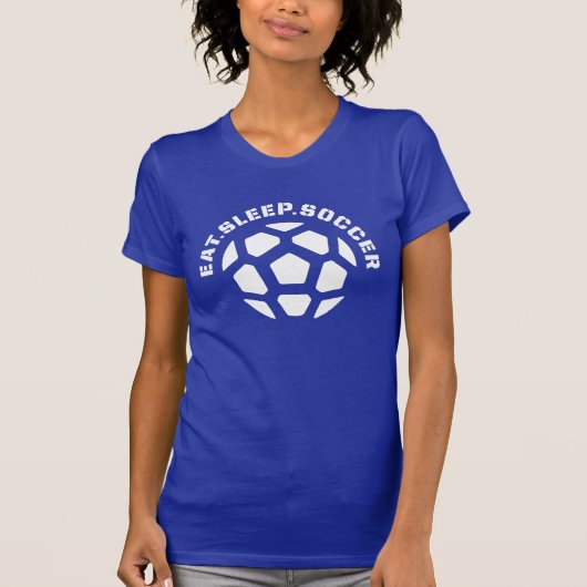EAT SLAAPSOCCER T-SHIRT (Voorkant)
