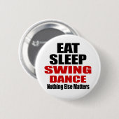 EAT SLAPSWIJZE RONDE BUTTON 5,7 CM (Voorkant /achterkant)