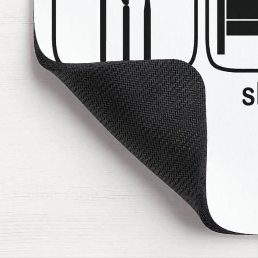 Eat Sleep Accounting Muismat (Hoek)