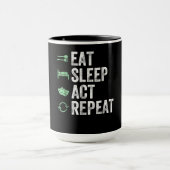 Eat Sleep Act Herhalen - Acterende T-Actoren Mok (Midden)