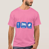 Eat Sleep Afghanistan T-shirt (Voorkant)
