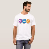 Eat Sleep Agility T-shirt (Voorkant volledig)