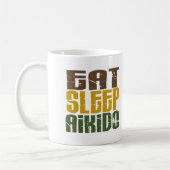 Eat Sleep Aikido 1 Koffiemok (Links)