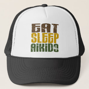 Eat Sleep Aikido 1 Trucker Pet