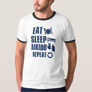 Eat Sleep Aikido T-shirt