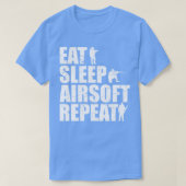 Eat Sleep Airsoft Repo 3 T-shirt (Design voorkant)